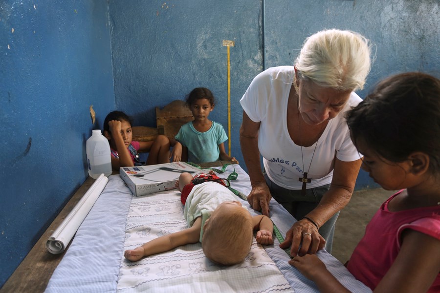 Signaturbilden för adventsinsamlingen till Venezuelas barn. Foto: Caritas Internationalis