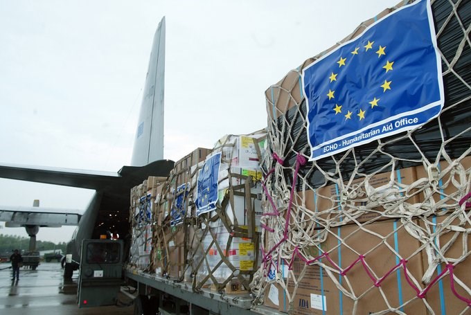 Humanitär hjälp från EU på väg.