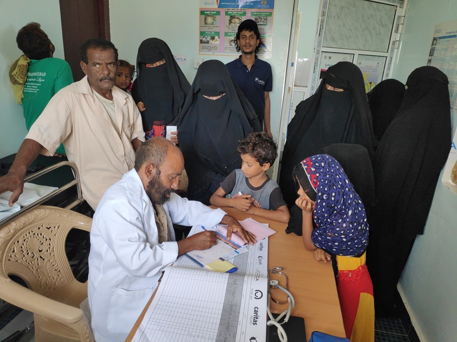 Kliniken i Imran 2019. Foto: YFCA