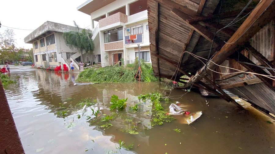 Under april har Filippinerna drabbats av en ny naturkatastrof. Foto: Caritas Phillippines